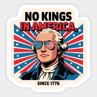 No-kings-in-america Sticker